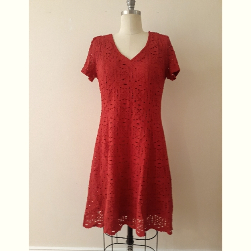 Apt 9 red dress NWOT